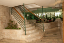 Inside access to the garage lift 